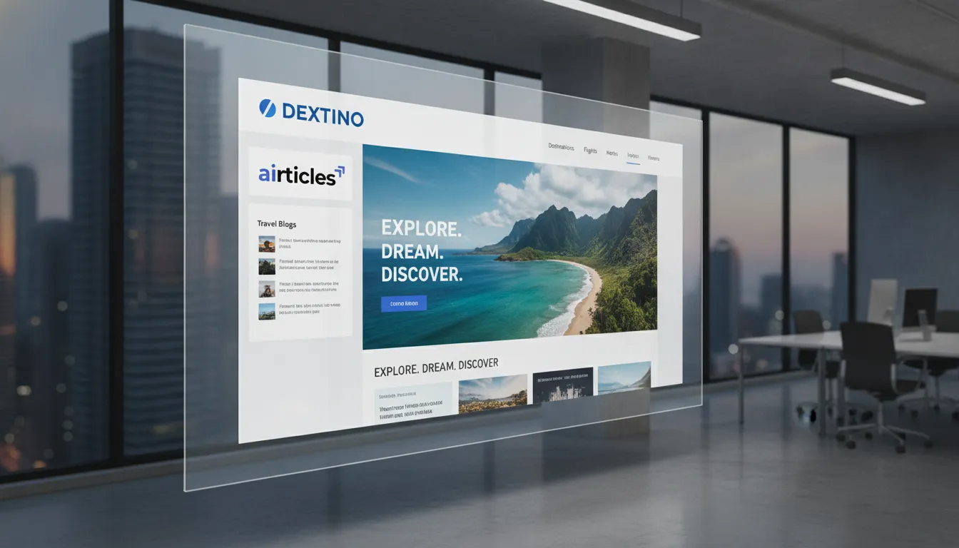 Dextino aposta em colaboração dos usuários para aprimorar portal de viagens